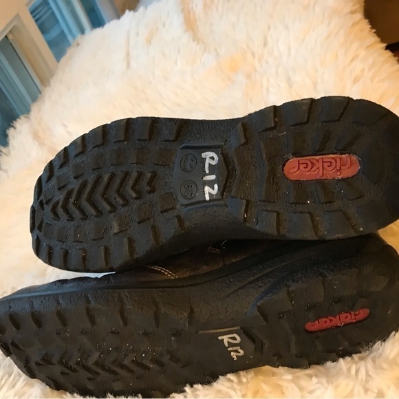 𝅺reiker booties, dark brown, women’s size 39. - Picture 3 of 14